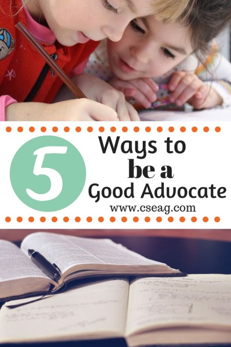 5 Ways to Be A Good Advocate